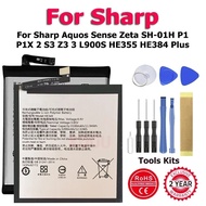 UBATIA273AFN1 UBATIA269AFN1 HE349 HE355 HE312 Battery For Sharp Aquos Sense Zeta SH-01H P1 P1X 2 S3 