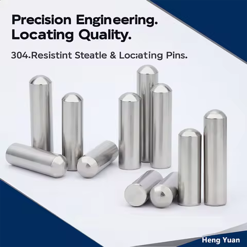 M0.6 M0.8 M0.9 M1 M1.2 M1.3 M1.4 M1.5 M1.6 M1.7 304 Stainless Steel Solid Cylindrical Positioning Lo