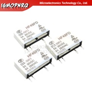 5PCS Relay 12V HF49FD-005-1H11 005-1H12 HF49FD DC5V 1H11 4PIN 5A Relay 5V Rele 12V 24V 继电器