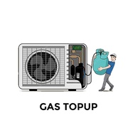 aircon top up gas R32 R410A aircon service technician checking technical wall mounted split unit fan