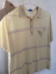 Montagut蒙特嬌間條polo shirt