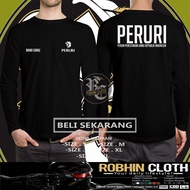 PERURI T-Shirt Free Logo Your Name DB Long Sleeve DB Distro T-Shirt