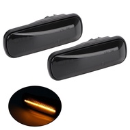 2PCS Dynamic LED Side Marker Light Turn Signal Indicator Car Accessories For Honda Civic EK EJ EM 2/