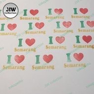 custom stampel warna nama logo stempel stemple stample