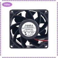 Miffer Cooler Fan DC Exhaust Cooling Fan for Ventilation Exhaust Replacement Computer Case Cooling P