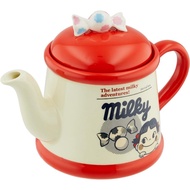 Sun Art Fujiya Peko-chan Milky Tea Pot Approx. 300ml Cue and Goods Directly from Japan!