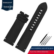 ┇ สายนาฬิกาหนังแท้สำหรับ Mido m026.629/430 Ocean Star m042.430 navigator helmsman สายนาฬิกาไนลอนระบา