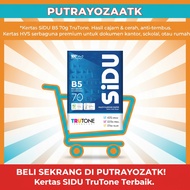 SIDU B5 70GSM HVS PAPER SIDU 70 GSM HVS PAPER B5 SIZE (1 RIM: 500 SHEETS)