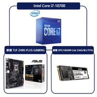 i7-10700+Asus TUF Z490-PLUS GAMING+Adata XPG SX6000 Lite256