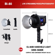 ZSYB CL-80Bi B Color 3200-5600K ไฟต่อเนื่อง Video Light แถมฟรีรีเฟล็ก แบบพกพาได้ ไฟสตูดิโอ