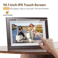 10.1-inch WiFi Smart Digital Photo Frame 1280x800 IPS HD 1080P Electronic Album Touch Screen Electro