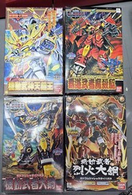 SD Gundam [七人之超將軍/超機動大將軍] BB 戰士 (147 機動武神天鎧王, 131 霸道武者魔殺驅, 130 機動武者大鋼, 283 機動武者烈火大鋼)