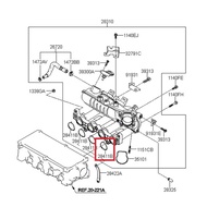 O-RING INTAKE MANIFOLD (1PC) GENUINE PART (ORIGINAL) [28411-02230] HYUNDAI i10