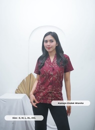 kemeja endek pria dan wanita  Bisa beli couple atau terpisah endek Bali motif terbaru kemeja endek t