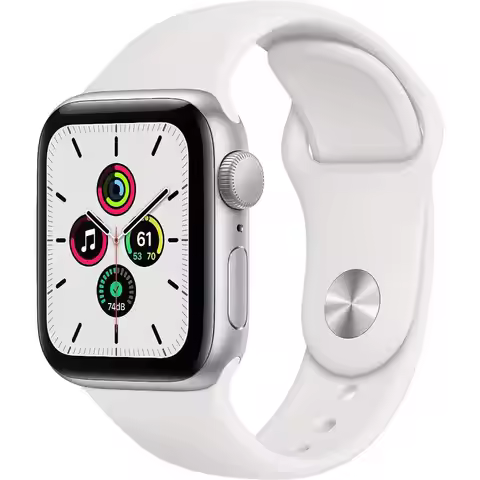 Apple Watch SE (2020) 1st Gen 40mm A2351 (GPS Only, No Cellular) Silver - Refurbished Good Condition