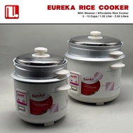 Eureka Rice Cooker with Steamer 3 to 15 Cups / 1.00 to 2.50 Liters
