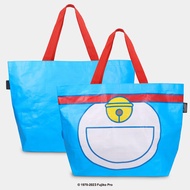 哆啦A夢（小叮噹）編織購物袋（中）｜murmur提袋推薦 PP009