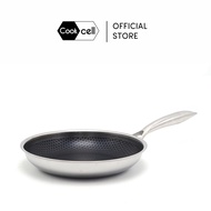 COOKCELL Blackcube Hybrid Frypan - 24cm / 28cm │ Non-Stick Blue Diamond Coating