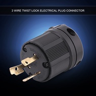 Heavy Duty Industrial Grade UL Listed Generator Power Locking NEMA L14-30P  Plug 30A 125-250V 3P 4W 