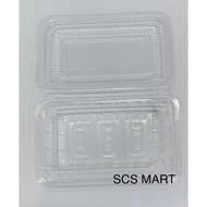 TOLI TP 1H 100 Pcs +/- Plastic Tray / Bekas Kuih
