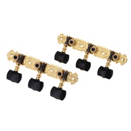 [Ship in 24h] Alice AOS-020B3P 1 Pair Gold-Plated 3 Machine Head Classical Guitar String Tuning Keys