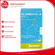FLUIMUCIL A 600mg Tablet (10's)