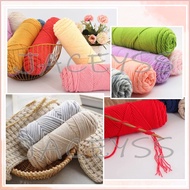 KATUN MAWAR (41-72) 8 ply woven acrylic yarn milk cotton BIG ply milk cotton 8ply yarn import nadya 