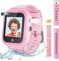 Laredas Smart Watch for Kids with SIM Card (Pink)