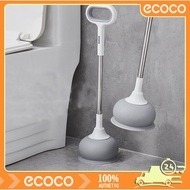 ECOCO Toilet Plunger Toilet Pump For Toilet Bowl Cleaner Drain Declogger stainless High Pressure