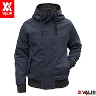 Valir Carlos - Jaket Pria Bomber Hoodie Jaket Pria Parka Zipper