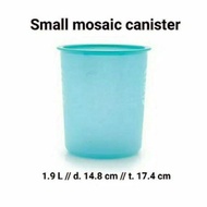 Small Mosaic Canister 1.9L / Toples Tupperware Original Termurah!