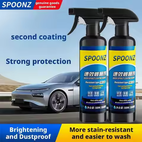 120/500ml Car Coating Spray Nano Ceramic Quick Effect Coating Agent Spray Quick Coat Wax Polish Spra