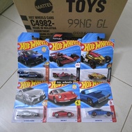 Hot Wheels Case G & H 2026 FERRARI DINO 206GT/ PORSCHE CARRERA/ HONDA ODYSSEY/ MUSTANG MACH E/ SHELB