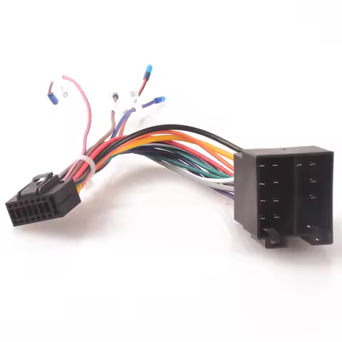 Car Radio Stereo Wiring Harness Cable Adapter ISO Android for VW Golf Jetta mk4 MK5 MK6 for Seat Leo