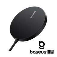 【Baseus 倍思】極簡Mini3 15W 磁吸無線充電器 黑/銀/紫 公司貨