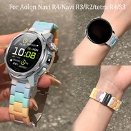 20/22mm Colorful Resin Strap For aolon tetra R4/S3/S2 Detachable Bracelet For aolon Navi R4/Navi R3/