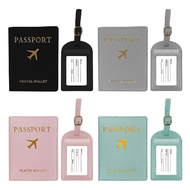 กระเป๋าหนังใส่พาสปอร์ต Passport สมุดใส่พาสปอร์ตหนังสือเดินทาง ปกพาสปอร์ต / ป้ายห้อยกระเป๋า ป้ายแขวนกระเป๋า WAKU
