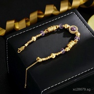 Fashionable High-Value Coiled Bracelet Retro Elegant Women's High-End New Style New Chinese Luxury P