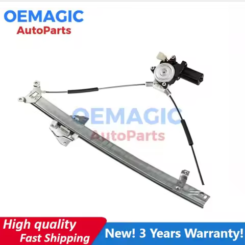 Front Left Power Window Regulator w/ Motor For Mitsubishi Montero 1992-2000 OEM MB517475 125-58445L 