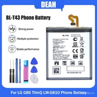 BL-T43 BL T43 3550mAh Li-Ion Rechargeable one Baery For LG G8S ThinQ LM-G810 BLT43 Lithium Replacement Smartone Baeria