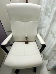 白色高背辦公椅 電腦椅