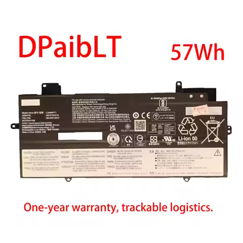 L20M4P71 L20C4P71 LAPTOP BATTERY 15.44V 57WH for Lenovo ThinkPad X1 Carbon 9th 10th 11th Gen / X1 Yo