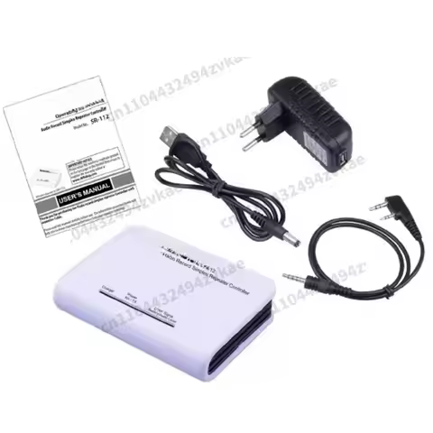 SR-112 Wireless Intercom Recording Simplex Repeater Relay Station Controller Multifunctional Voice R