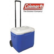 Cooler Box - Coleman 60Qt (56.7Lt) +Wheels (Red or Blue)