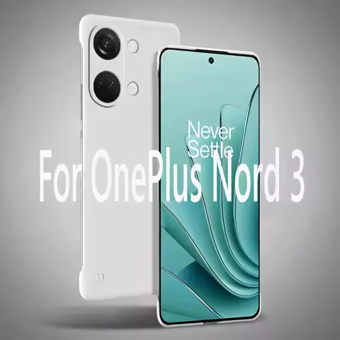 Frameless Slim Matte Hard PC Back Cover Case For OnePlus Nord 3 Nord3 One Plus Nord 3 5G ShockProof