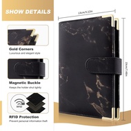 Budget Binder with Zipper Envelopes, 27Pcs Budget Binder, Money Organizer for Cash, Budget Binder wi