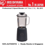 IRIS Ohyama BL-2011 Professional 3-Speed Blender - 50oz/1.5L with Tritan™, Black