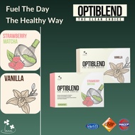 RuYuAn OptiBlend Beverage Powder [Meal Drink] Mixture 1 Box (Vanilla) + 1 Box (Strawberry+Matcha) 30
