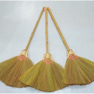 Straw Palm Fiber Broom Floor Broom/ Traditional Broom Broom Sweeper