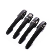 For Mazda CX-7 / CX-9 2007-2015 CX7 CX9 Black Chrome Car Door Handle Cover Trim Stickers Styling Acc